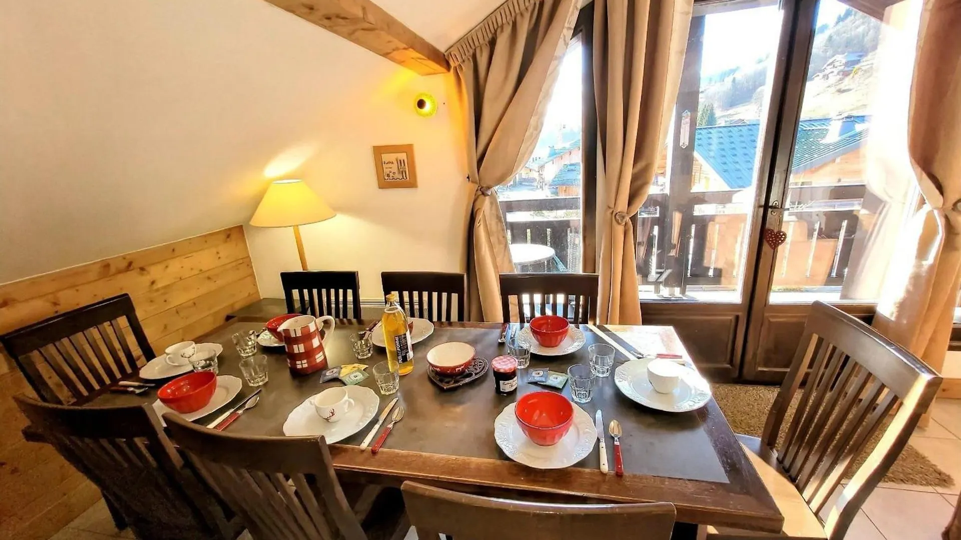 Bel Appartement 3 Chambres Avec Balcon & Parking Aux Gets - Fr-1-598-182 Les Gets Apartment